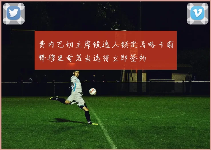 费内巴切主席候选人锁定马略卡前锋穆里奇若当选将立即签约